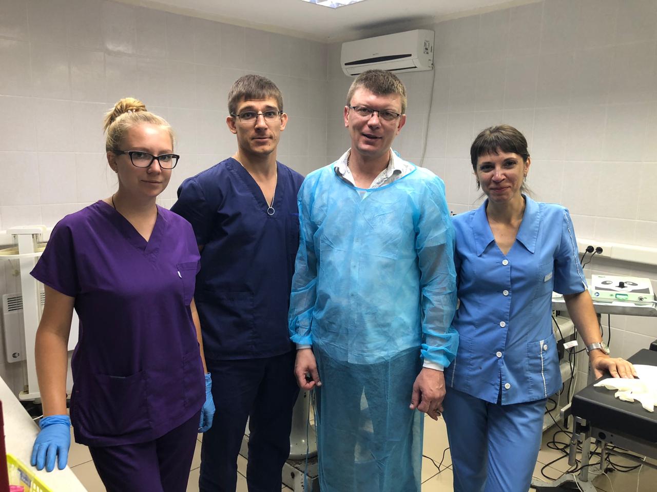 Максим Александрович Селюгин провел мастер-класс по нейрохирургии в г.Краснодар.